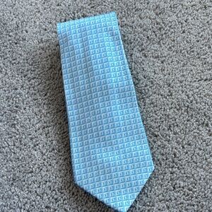 Charvet Light Blue Textured Tie